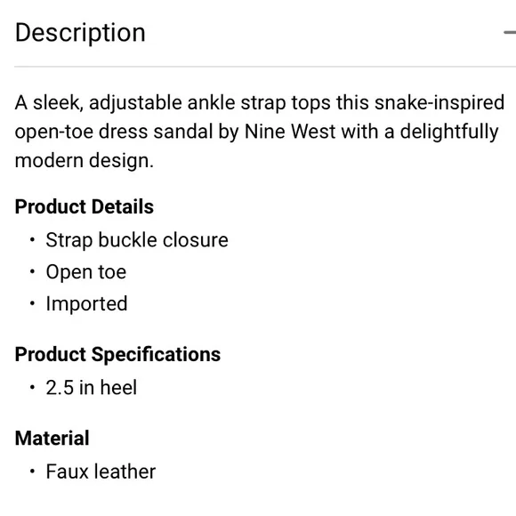 New Nine West Pruce Ankle Strap Block Heel Sandals - Picture 10 of 11